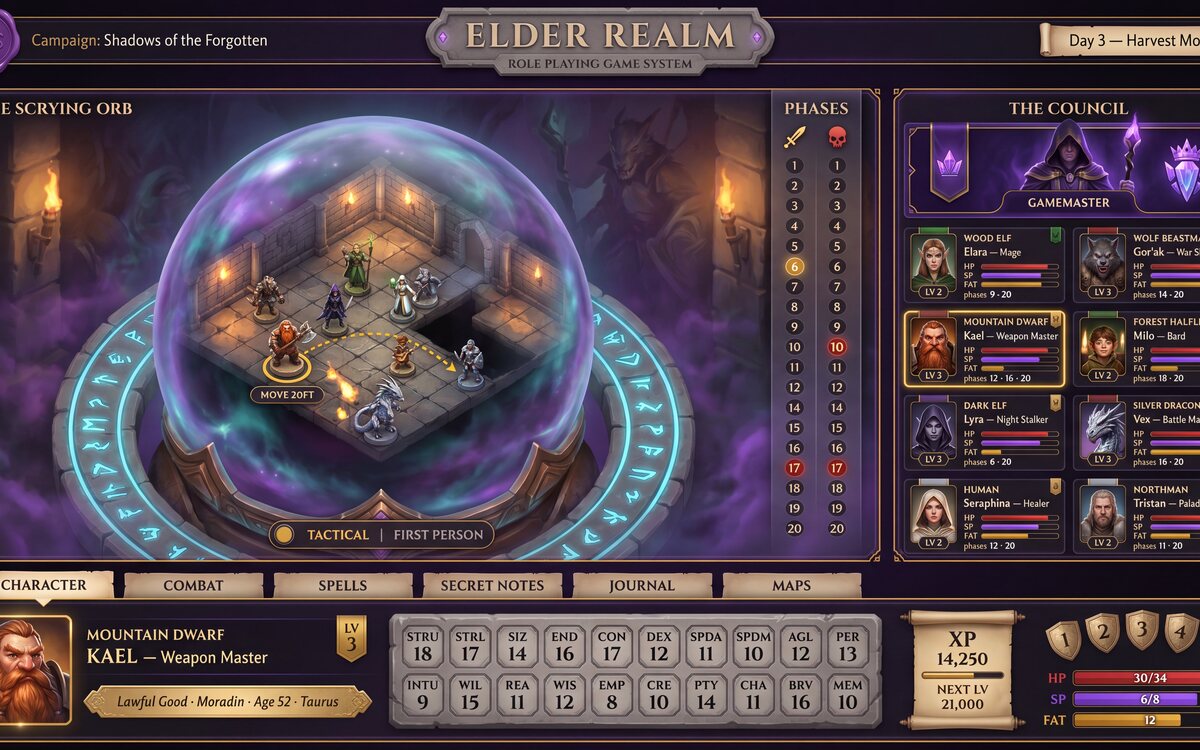 Per-campaign settings panel