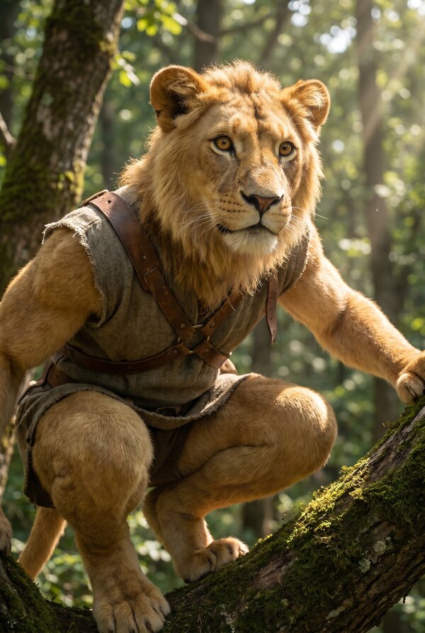 Lion Beastman hunter