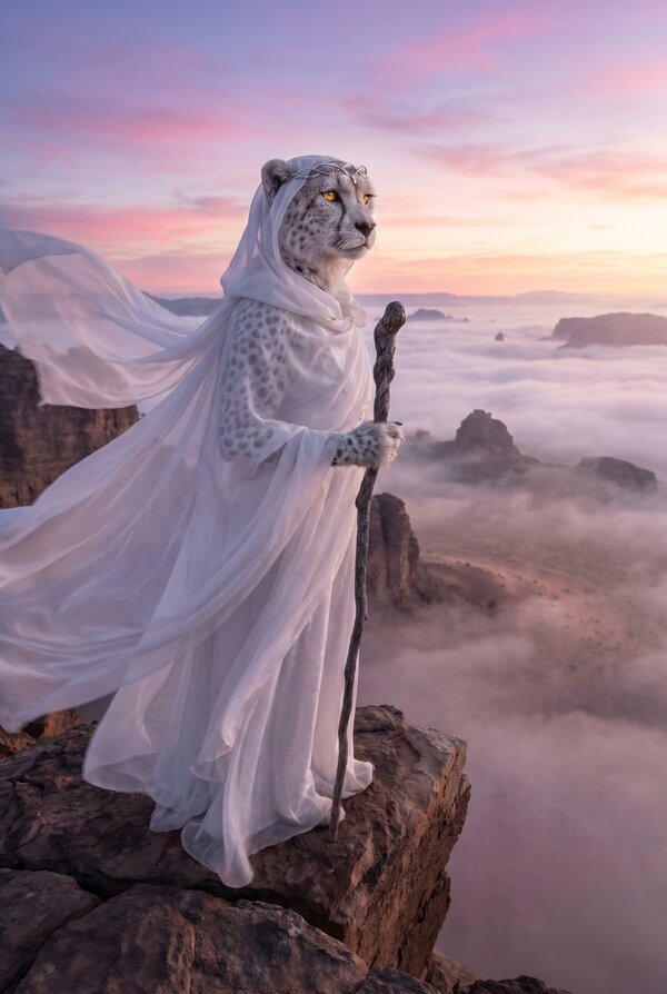 Snow Leopard Beastman oracle